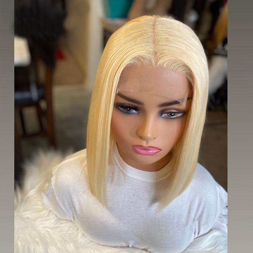 Front Lace Wig - #613 Natural Hairline, Golden Wig - Yo'rTotal Beauty