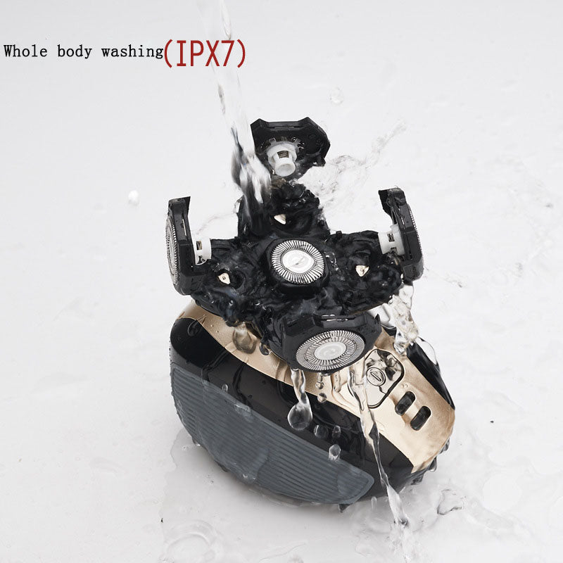 Electric - Multifunctional 5-HEAD SHAVER (Rechargeable Razor) Water Washing BALD HEAD MACHINE - 5-In-1 Razor - Yo'rTotal Beauty
