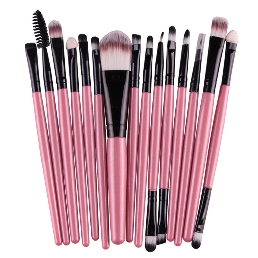 Makeup Brushes Set(15Pcs), Eye Shadow Foundation Powder Eyeliner Eyelash Lip Make Up Brush Cosmetic Beauty Tool - Yo'rTotal Beauty