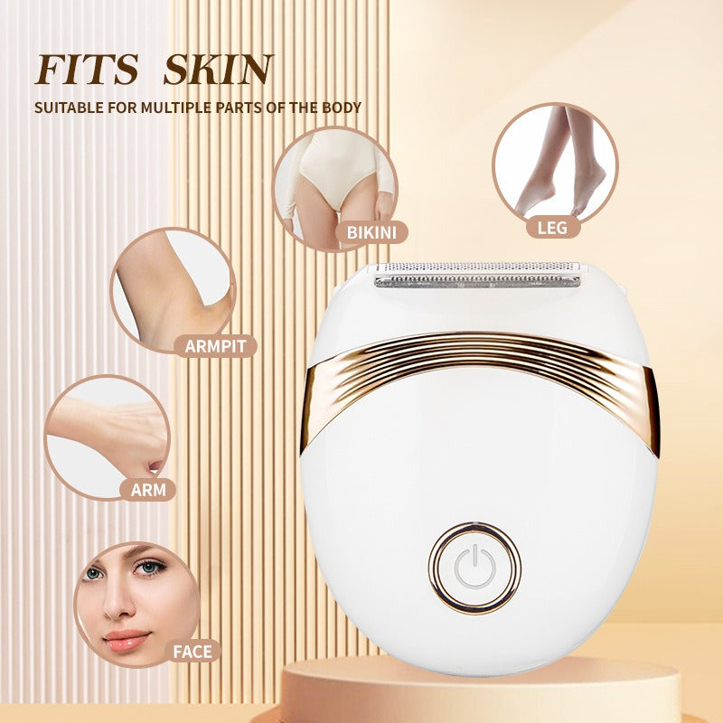 Electric full body hair remover - portable mini women's body hair, underarm, private shaver - Yo'rTotal Beauty