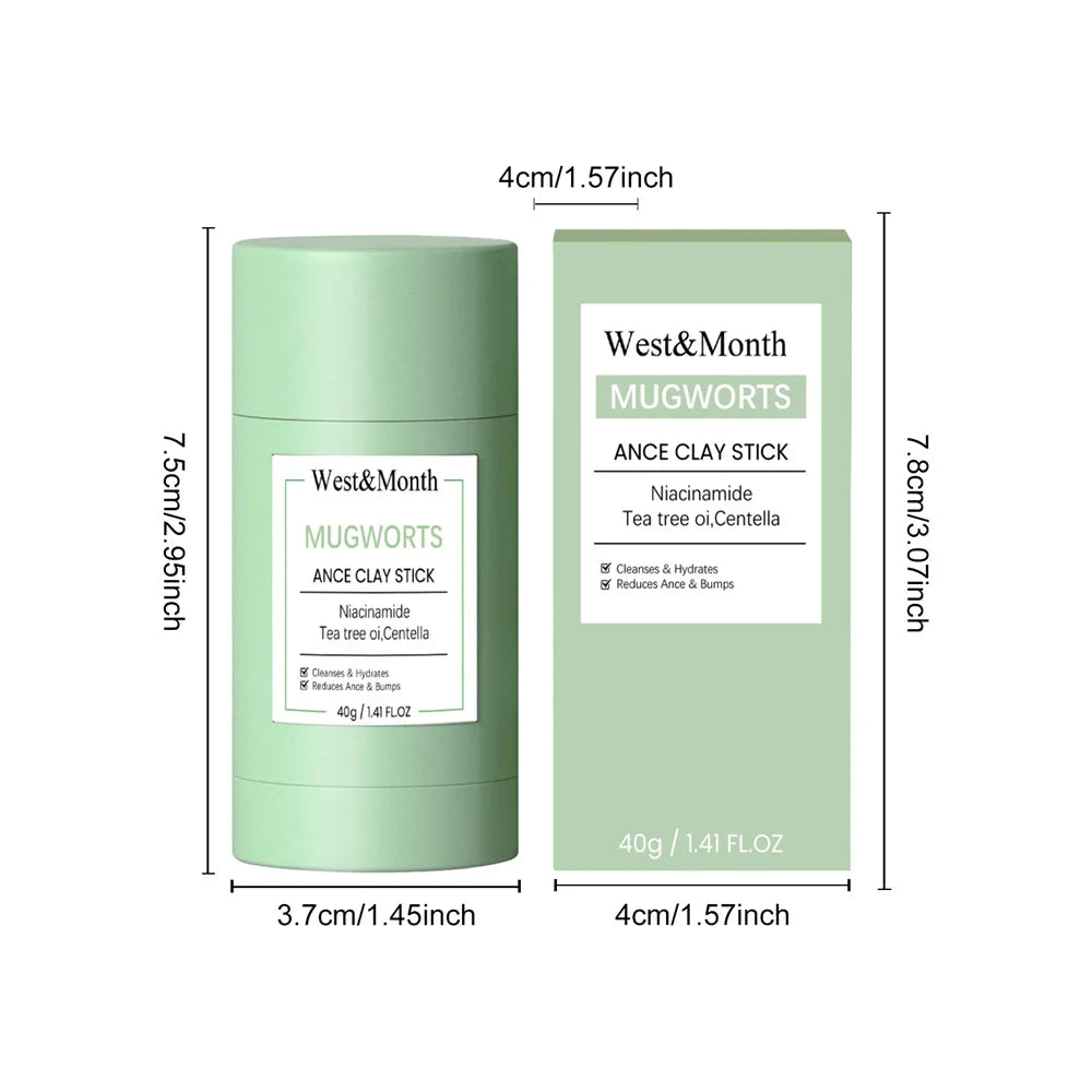 Skincare - West & Month Blackhead Remove Solid Mud Film Refreshing Skin Cleaning Face Mask Moisturize Control Oil Shrink Pores Skin Care - Yo'rTotal Beauty