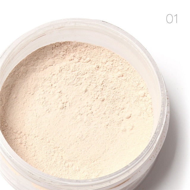 FOCALLURE New Brand Makeup Powder 3 Colors Loose Powder Face Makeup Waterproof Loose Powder Skin Finish Powder - Yo'rTotal Beauty