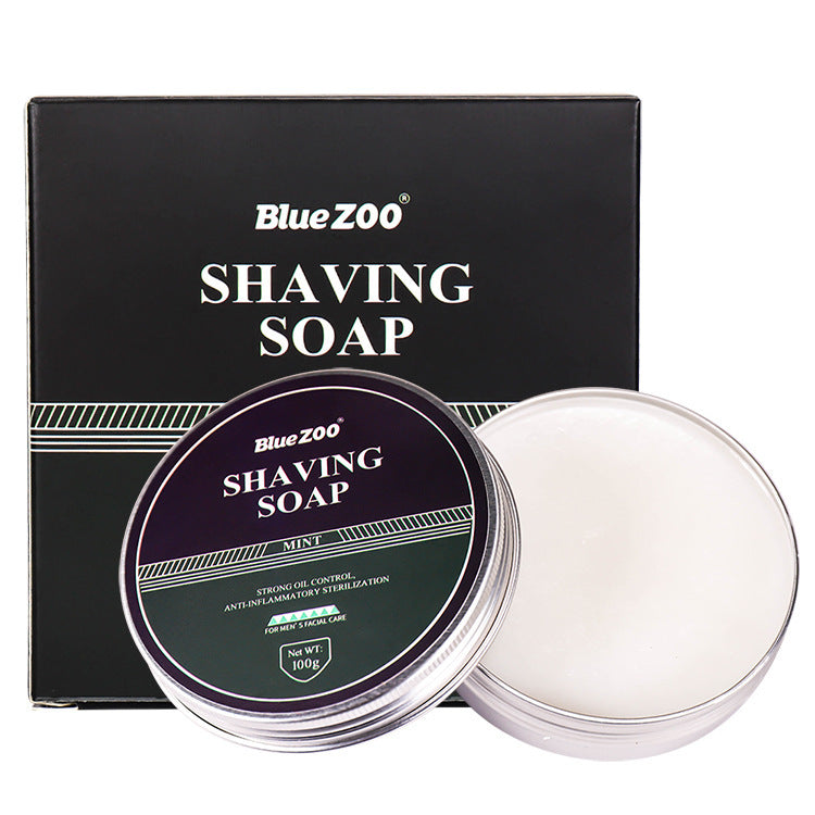 MEN'S SHAVING SOAP - BlueZOO Men's Facial/Beard Shaving Foaming Soap - Yo'rTotal Beauty