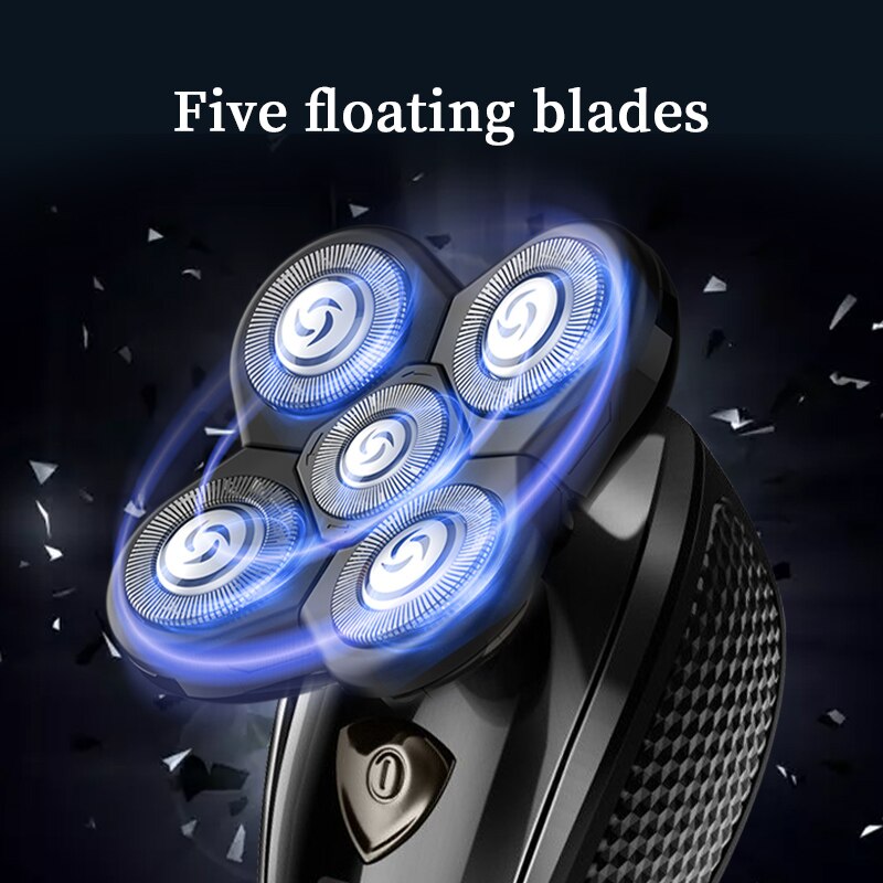 ELECTIC (Wet Dry) SHAVER For Men Multifunctional Grooming kit - Electric Razor (Rechargeable), Bald Head Shaving Machine,Beard Trimmer - Yo'rTotal Beauty