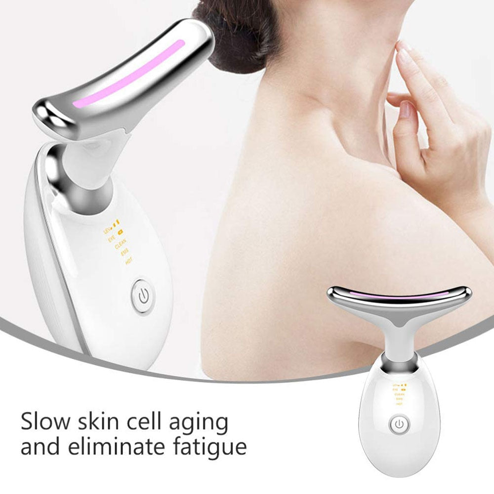 Men/ Women - FACE MASSAGER - Anti Wrinkles High Frequency Vibration Anti Aging Reduced Puffiness Facial Device - Yo'rTotal Beauty