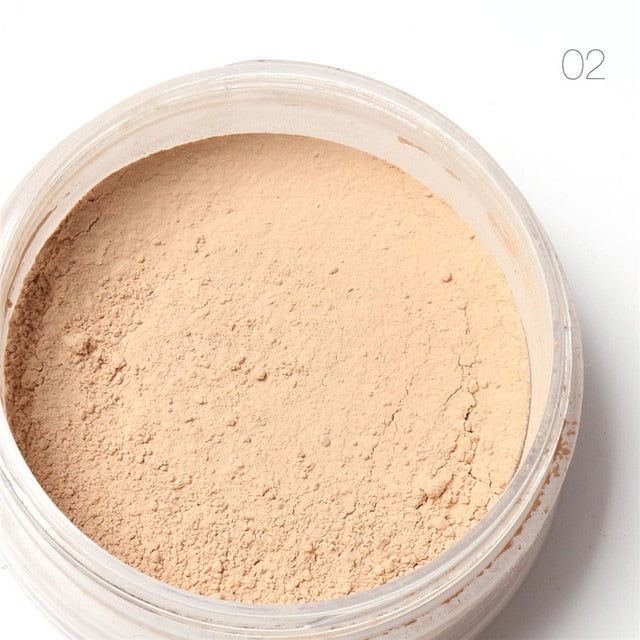 FOCALLURE New Brand Makeup Powder 3 Colors Loose Powder Face Makeup Waterproof Loose Powder Skin Finish Powder - Yo'rTotal Beauty