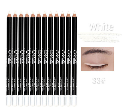 MENOW (12 Colors or 12 Black) 3n1 EYE PENCIL - 1)Eyeliner Pencil, 2)Eyebrow Pencil, and 3)Lip Liner - Yo'rTotal Beauty