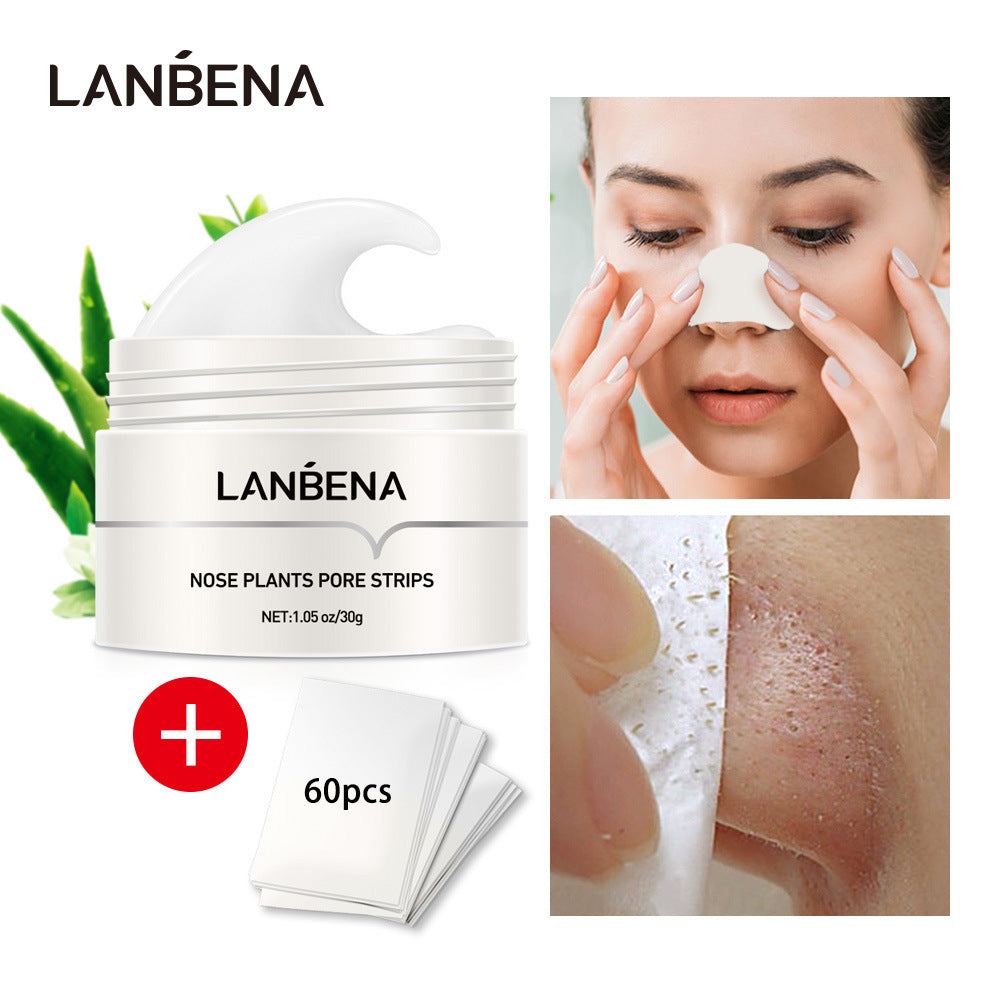 BLACKHEAD NASAL MASK with blackhead absorbing paper tear-off type to remove acne and clean nose for men and women - Yo'rTotal Beauty