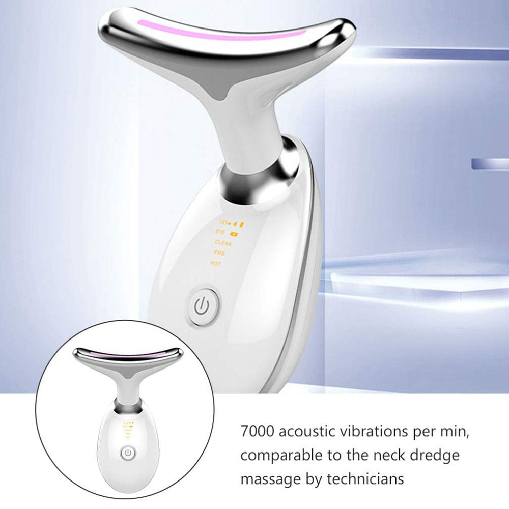 Men/ Women - FACE MASSAGER - Anti Wrinkles High Frequency Vibration Anti Aging Reduced Puffiness Facial Device - Yo'rTotal Beauty