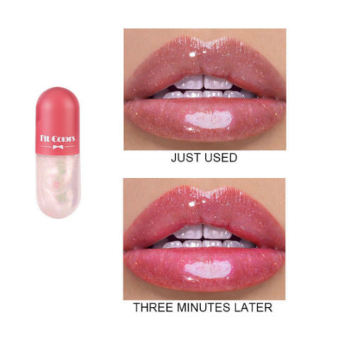 LIP GLOSS OIL - Fit Colors Mini Capsule Lip Gloss, Moisturizing, Transparent, Color Changing - Yo'rTotal Beauty