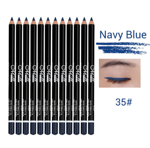 MENOW (12 Colors or 12 Black) 3n1 EYE PENCIL - 1)Eyeliner Pencil, 2)Eyebrow Pencil, and 3)Lip Liner - Yo'rTotal Beauty