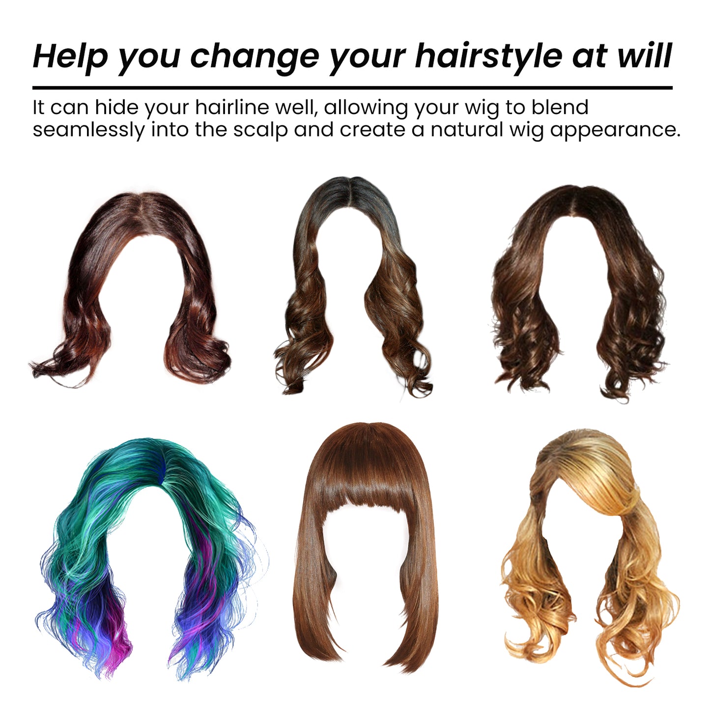 Wig Melting Spray, Hair Curtain Hairline Wig Adhesive Spray Hair Extensions Easy To Dry Without Damaging The Skin - Yo'rTotal Beauty