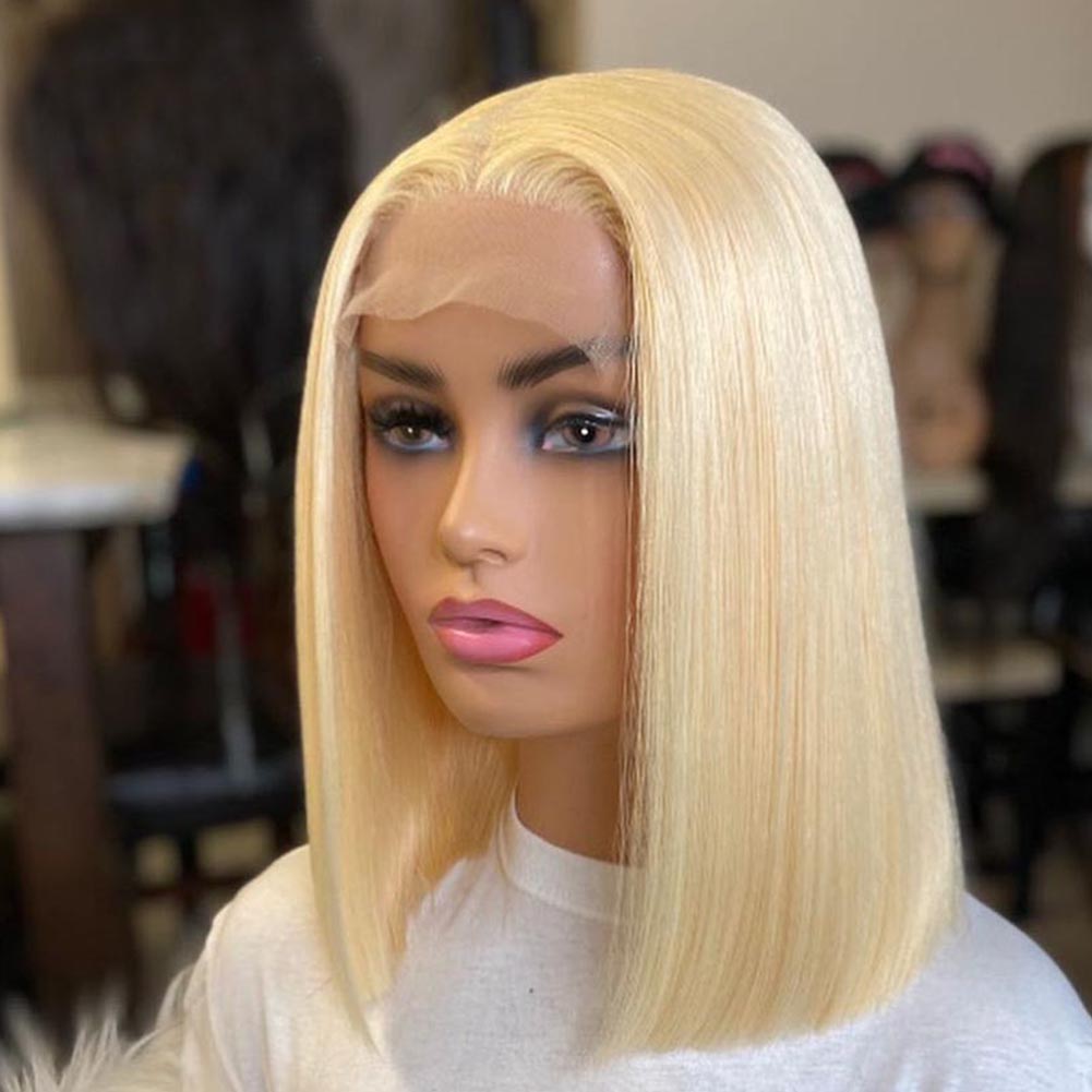 Front Lace Wig - #613 Natural Hairline, Golden Wig - Yo'rTotal Beauty