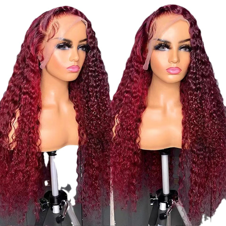 Front Lace Wig ,(13x4)lace front wigs human hair wig, women's long hair (full head cover) - Yo'rTotal Beauty