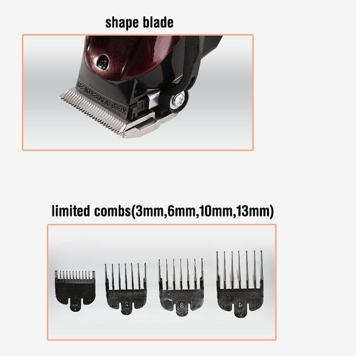 Cordless Adjustable Clipper - Kemei Electric Washable Hair Clipper - Rechargeable Professional Hair Trimmer, Shaver, Razor - Yo'rTotal Beauty
