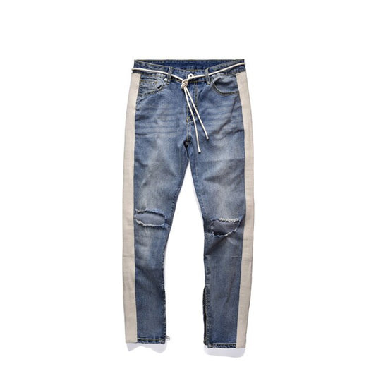 Men Skinny Jeans Streetwear (2 colors) - Yo'rTotal Beauty