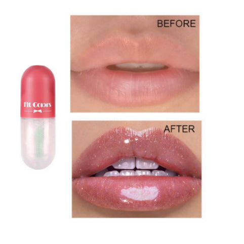 LIP GLOSS OIL - Fit Colors Mini Capsule Lip Gloss, Moisturizing, Transparent, Color Changing - Yo'rTotal Beauty