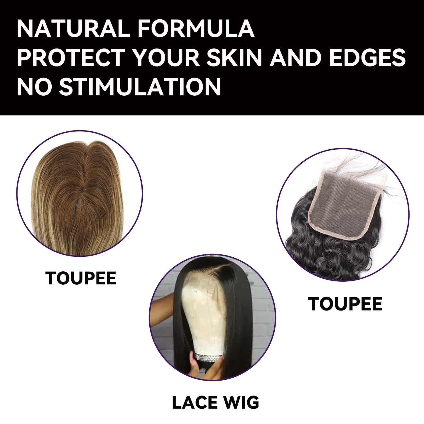 Wig Melting Spray, Hair Curtain Hairline Wig Adhesive Spray Hair Extensions Easy To Dry Without Damaging The Skin - Yo'rTotal Beauty