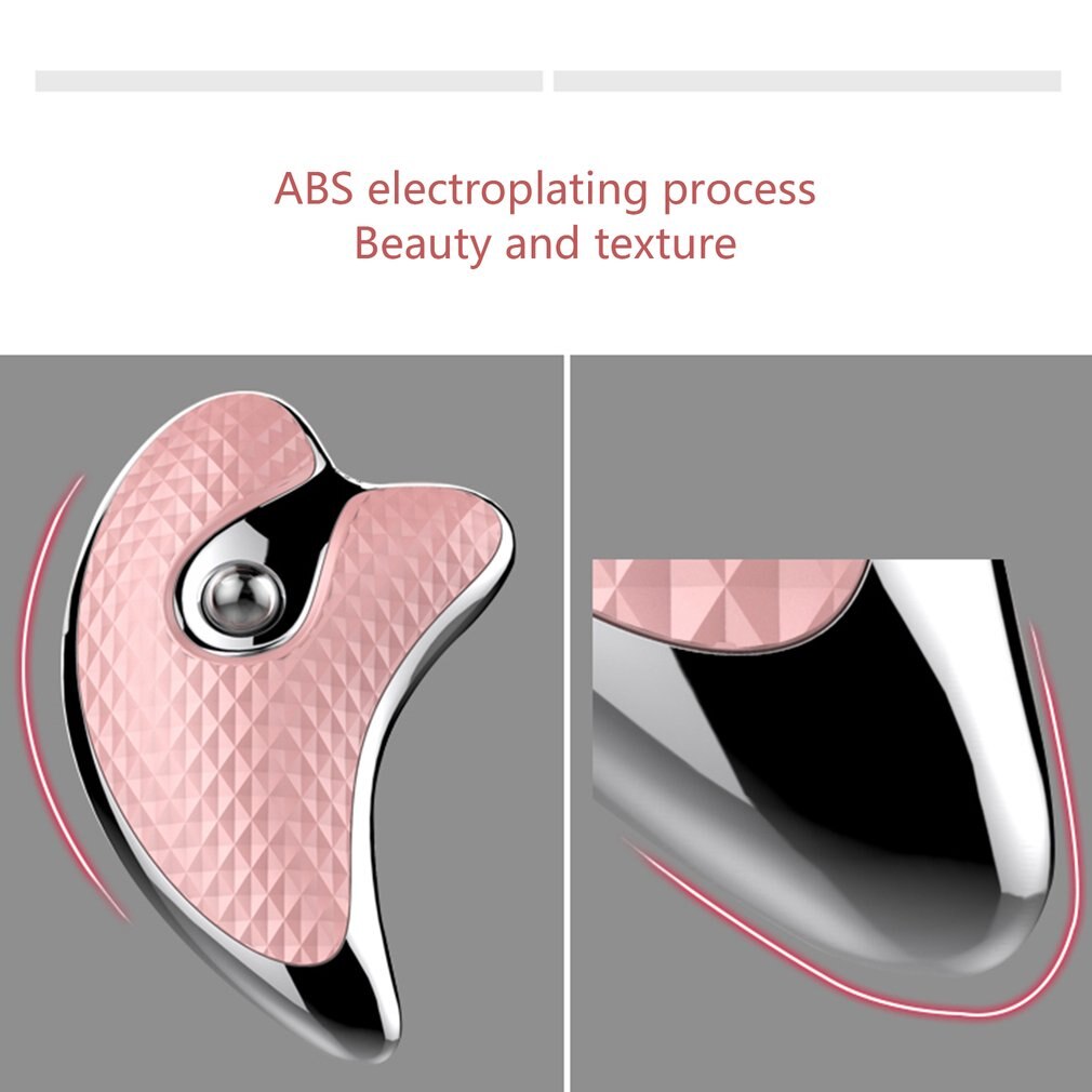 FACE - Heating Scraping Apparatus - FACIAL MASSAGER - Facial Beauty Instrument Micro Current Scraping Plate Facial Lifting Massager - Yo'rTotal Beauty