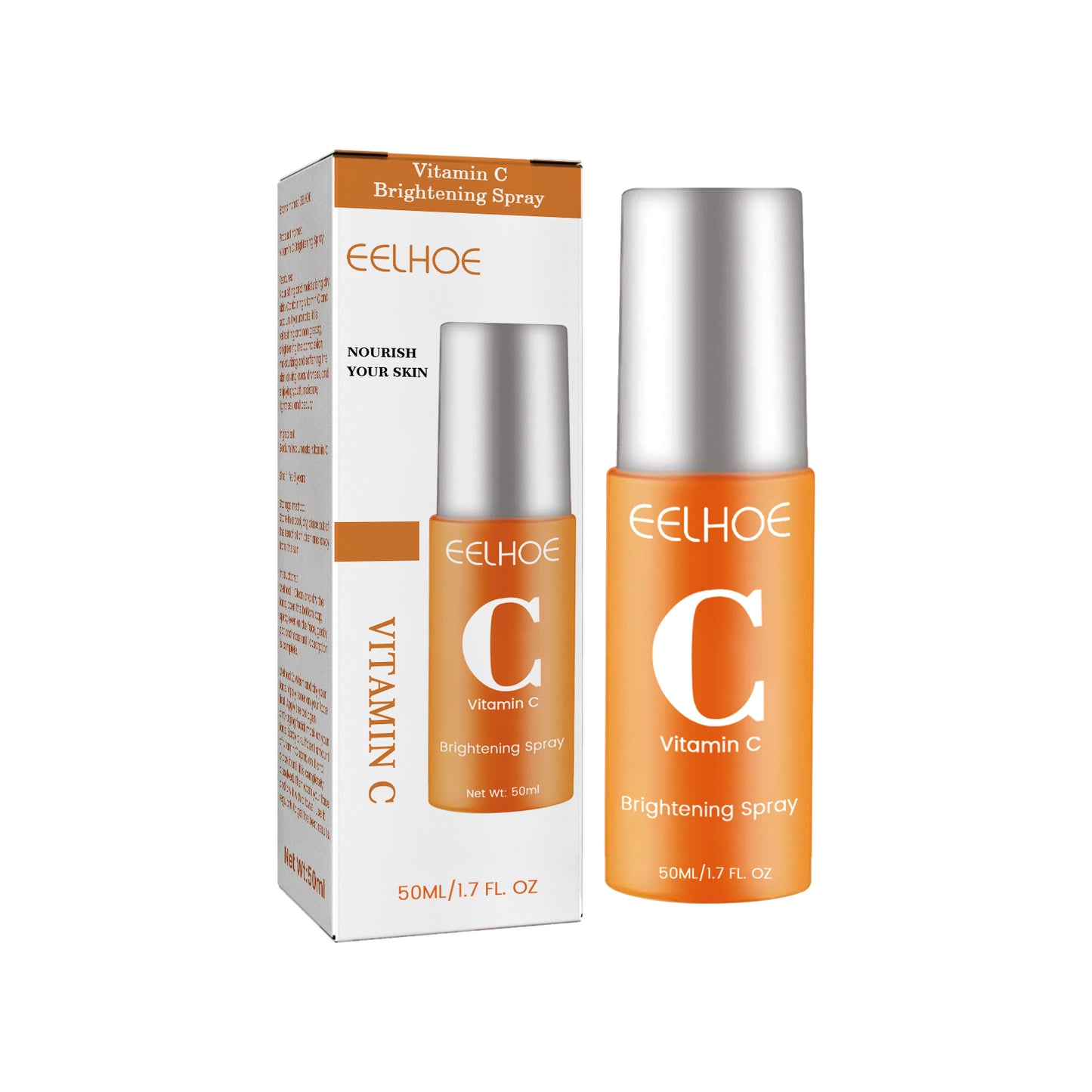 Vitamin C Moisturizing Spray Hydrates And Moisturizes Skin, Lightening Acne Spots And Whitening Spray - Yo'rTotal Beauty