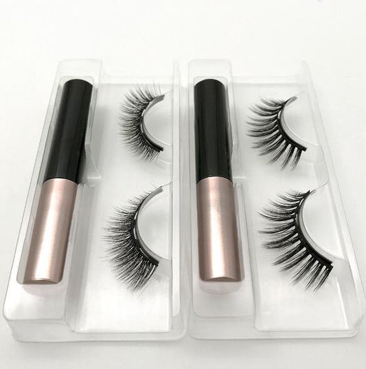 EyeLiner / EyeLashes  - 3D Mink Magnetic Eyelashes and Waterproof Lasting Eyeliner - Yo'rTotal Beauty