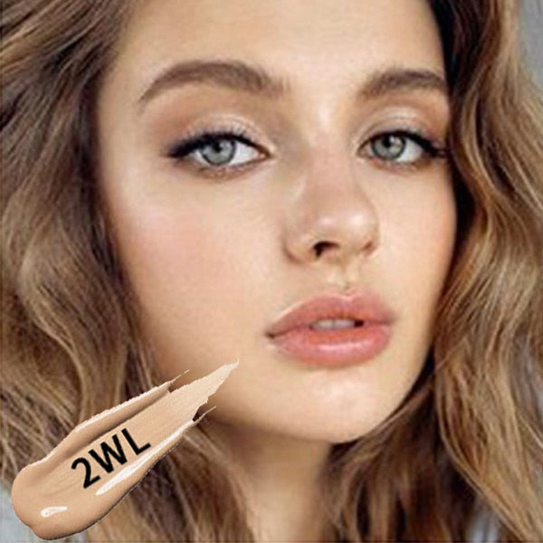 Foundatin and Concealer - Professional Full Coverage Liquid FOUNDATION and Natural Color CONCEALER Whitening Lasting Primer Makeup - Yo'rTotal Beauty