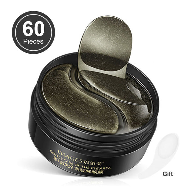 Black Pearl COLLAGEN Mask Natural Moisturizing GEL EYE PATCHES Remove Dark Circles Anti Age Bag Eye Wrinkle 60 Piece Skin Care - Yo'rTotal Beauty
