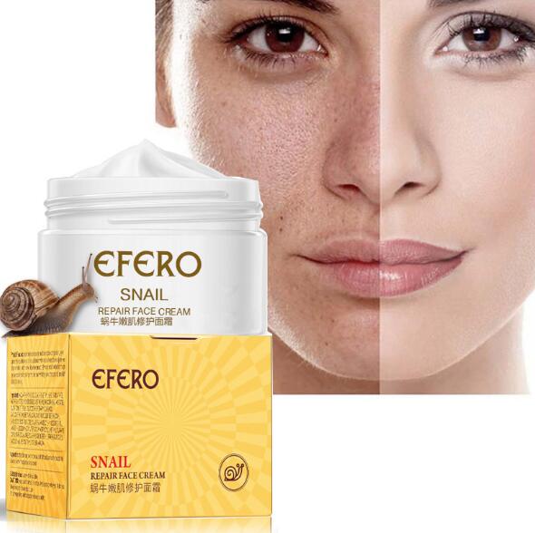 EFERO Anti Aging Snail Essence Face Cream Brightening Snail Cream, Moist Nourishing,  Face  Lifting, anti wrinkle Cream - Yo'rTotal Beauty