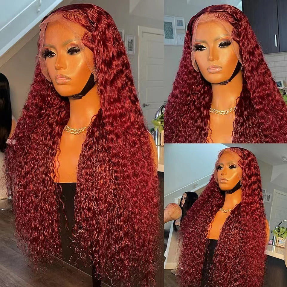 Front Lace Wig ,(13x4)lace front wigs human hair wig, women's long hair (full head cover) - Yo'rTotal Beauty