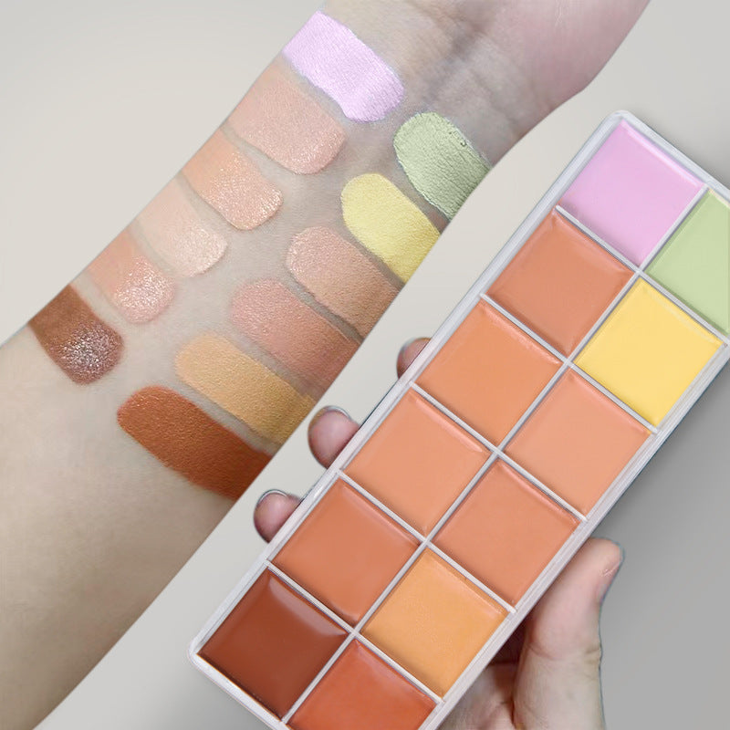 Concealer / Foundation Cream Fit Colors 12 Color Concealer Natural Moisturizing Long Lasting 3D Concealer - Yo'rTotal Beauty