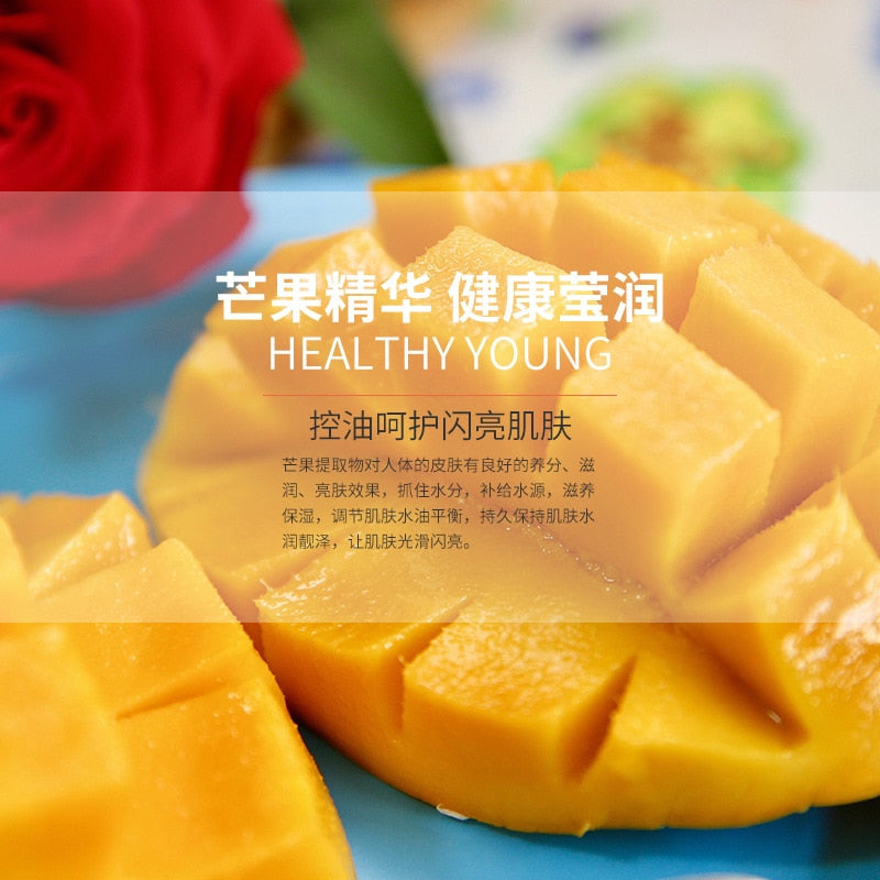 ZOZU Fruit Mask - Mangosteen Mango - Dragon Fruit - Pineapple - Sheet Mask, Skin - Anti-Aging - Oil-control - Yo'rTotal Beauty