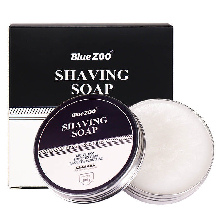 MEN'S SHAVING SOAP - BlueZOO Men's Facial/Beard Shaving Foaming Soap - Yo'rTotal Beauty