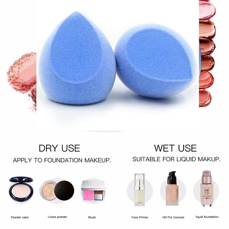Makeup Sponge - Microfiber Professional Fluff Surface Cosmetic Puff Tool - Yo'rTotal Beauty