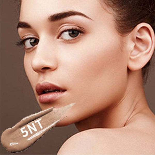 Foundatin and Concealer - Professional Full Coverage Liquid FOUNDATION and Natural Color CONCEALER Whitening Lasting Primer Makeup - Yo'rTotal Beauty