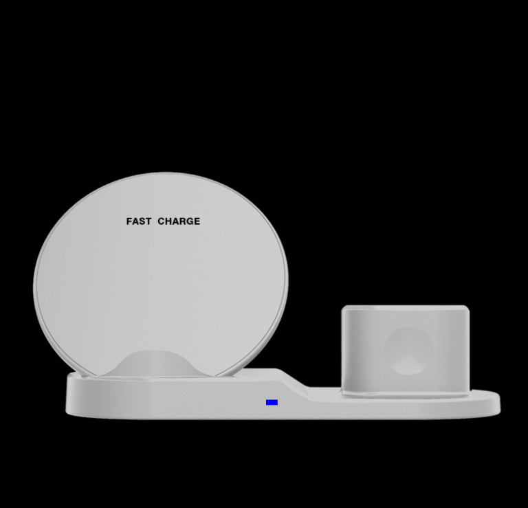 3 in1 10W Qi Wireless Charger Dock Station Fast Charging for Apple Watch 1 2 3 4 For iPhone XR XS Max For Samsung S9 For AirPods - Yo'rTotal Beauty
