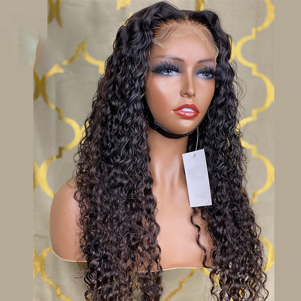 Ladies Wig - Front Lace, Curly, High Temperature, Silk Wig - Yo'rTotal Beauty