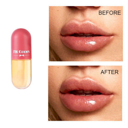 LIP GLOSS OIL - Fit Colors Mini Capsule Lip Gloss, Moisturizing, Transparent, Color Changing - Yo'rTotal Beauty