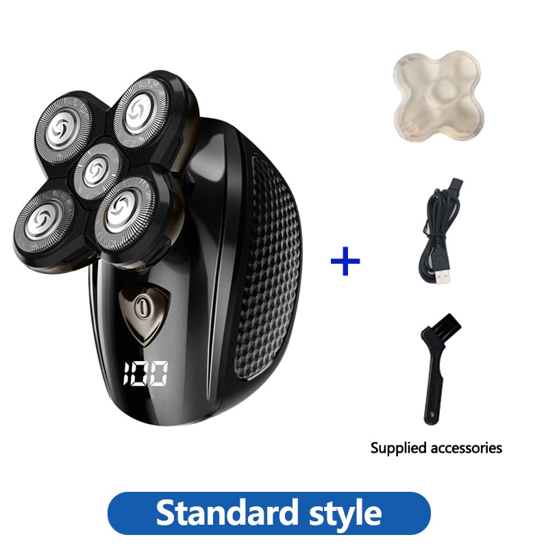 ELECTIC (Wet Dry) SHAVER For Men Multifunctional Grooming kit - Electric Razor (Rechargeable), Bald Head Shaving Machine,Beard Trimmer - Yo'rTotal Beauty