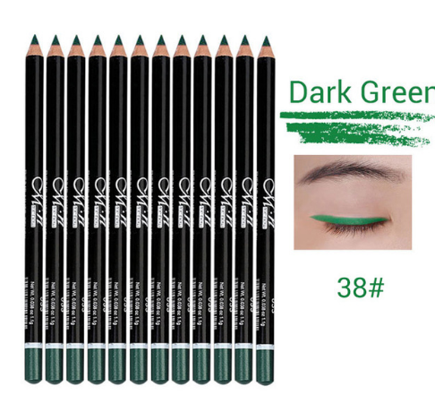 MENOW (12 Colors or 12 Black) 3n1 EYE PENCIL - 1)Eyeliner Pencil, 2)Eyebrow Pencil, and 3)Lip Liner - Yo'rTotal Beauty
