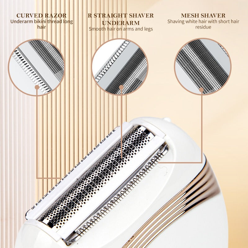 Electric full body hair remover - portable mini women's body hair, underarm, private shaver - Yo'rTotal Beauty