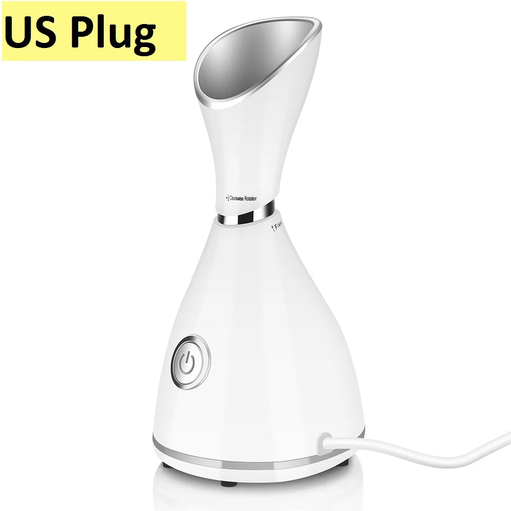 Facial Steamer, Nano Ionic Facial Deep Cleaning, Beauty Face Steam Device - Yo'rTotal Beauty