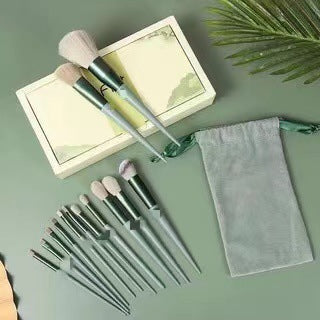 13Pcs Makeup Brush Set - Make Up Concealer Brush, Blush Powder Brush, Eye Shadow Highlighter Foundation Brush - Cosmetic Beauty Tools - Yo'rTotal Beauty