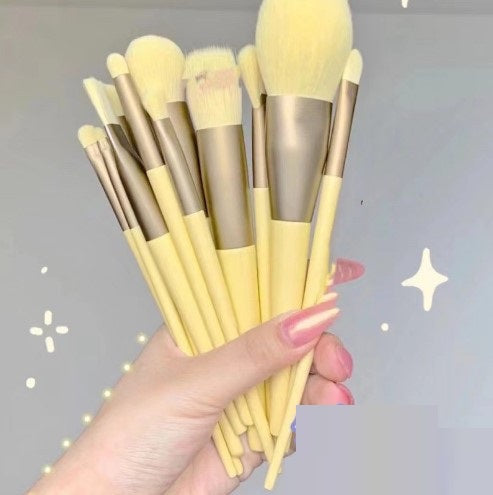 13Pcs Makeup Brush Set - Make Up Concealer Brush, Blush Powder Brush, Eye Shadow Highlighter Foundation Brush - Cosmetic Beauty Tools - Yo'rTotal Beauty