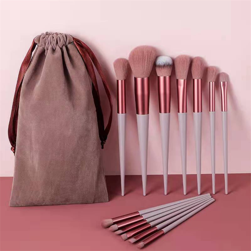 13Pcs Makeup Brush Set - Make Up Concealer Brush, Blush Powder Brush, Eye Shadow Highlighter Foundation Brush - Cosmetic Beauty Tools - Yo'rTotal Beauty