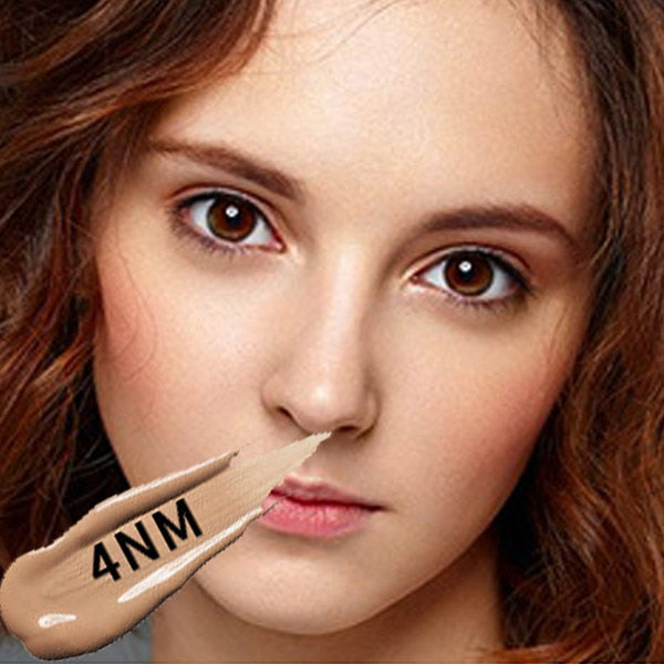 Foundatin and Concealer - Professional Full Coverage Liquid FOUNDATION and Natural Color CONCEALER Whitening Lasting Primer Makeup - Yo'rTotal Beauty