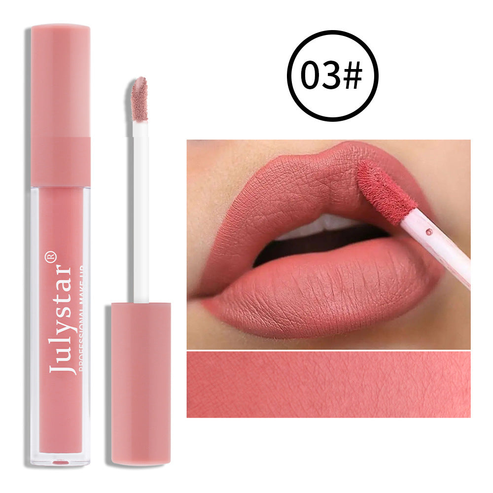 Fog Matte Makeup Free Ice Cream Lip Glaze Velvet Does Not Stick To Lip Mud - Yo'rTotal Beauty