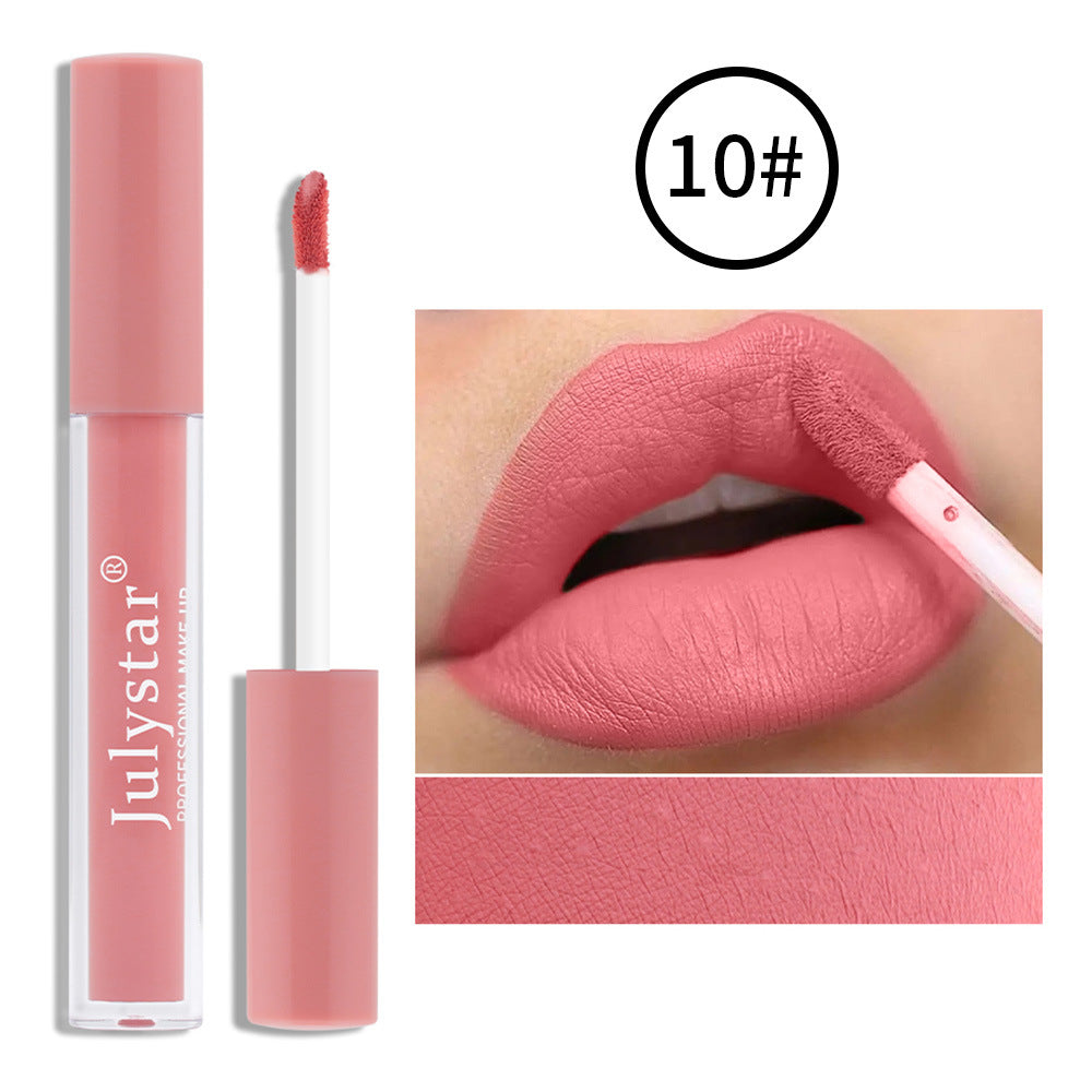 Fog Matte Makeup Free Ice Cream Lip Glaze Velvet Does Not Stick To Lip Mud - Yo'rTotal Beauty