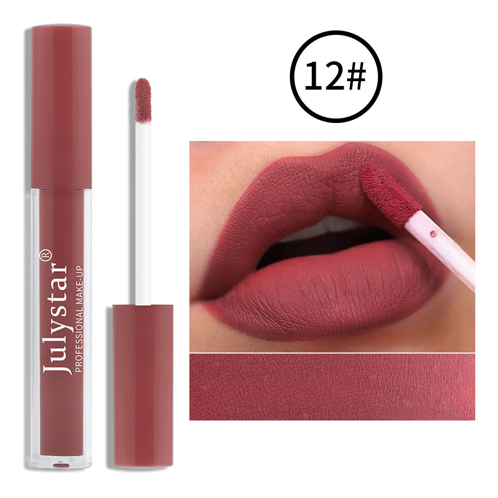 Fog Matte Makeup Free Ice Cream Lip Glaze Velvet Does Not Stick To Lip Mud - Yo'rTotal Beauty
