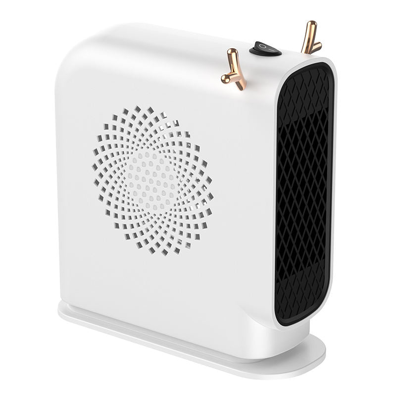 Portable ELECTRIC TABLE FAN / HEATER, 500W Antlers Decoration - Yo'rTotal Beauty