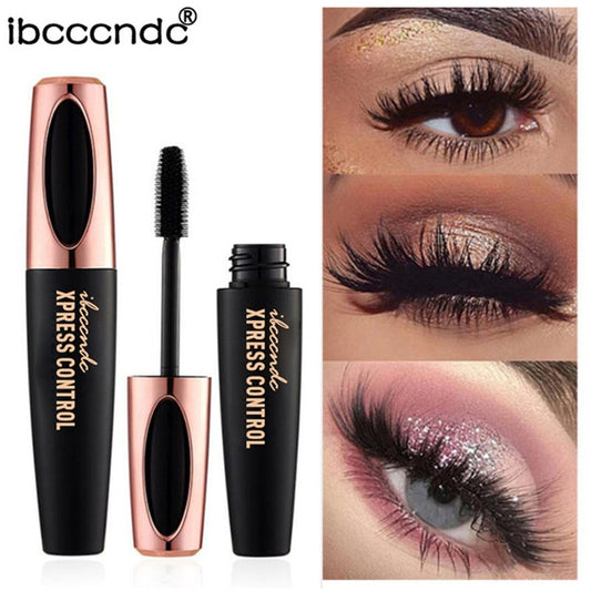 Silk Fiber, Thick, LENGTHENING  EYELASHES MASCARA - Waterproof Rimel 3d Mascara For Eyelash Extension Black - Yo'rTotal Beauty